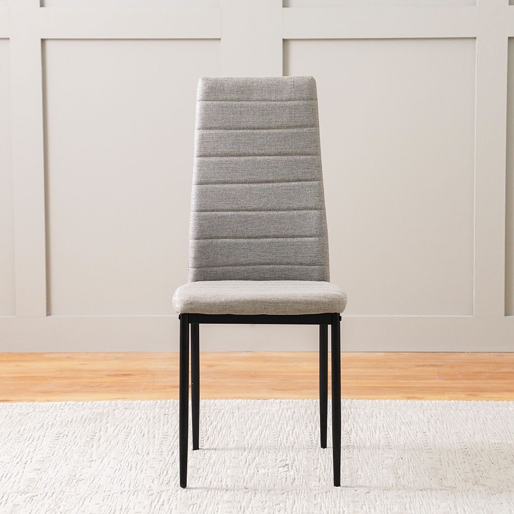 طقم طعام ريان 1+6 - رمادي