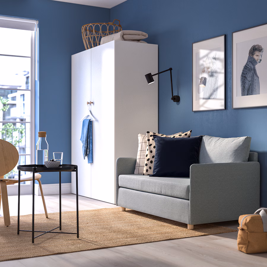 كنبة-سرير, Knisa رمادي فاتح